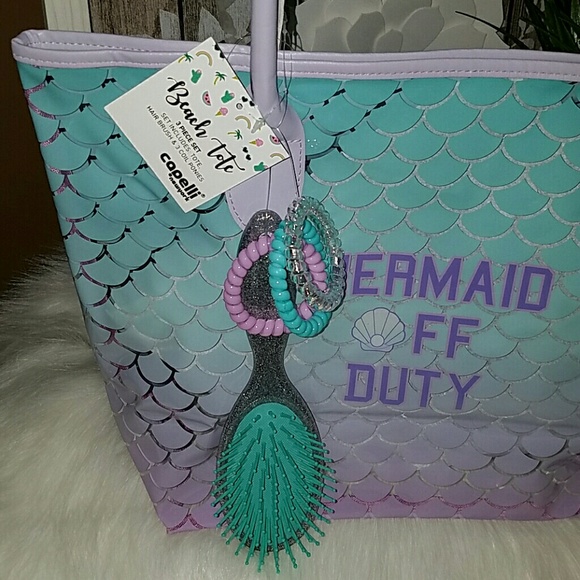Capelli Mermaid off  Duty beach tote - Picture 3 of 6